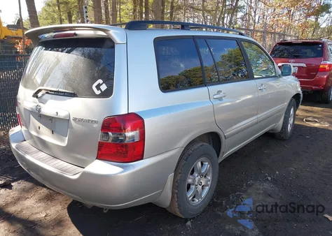 2007 Toyota Highlander V6 z USA, uszkodzony, nr VIN JTEGP21A970133620